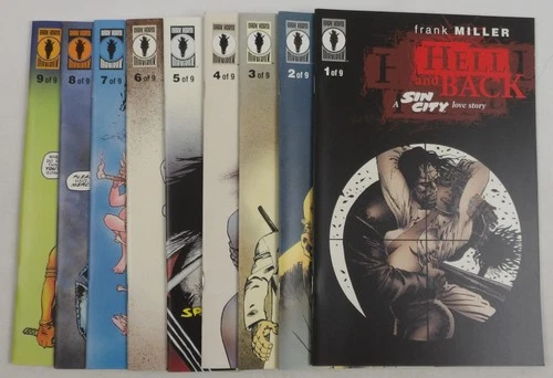 Sin City: Hell and Back #1-9 VF/NM complete series Frank Miller Dark Horse