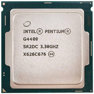 Intel Pentium G4400 Desktop Cpu Lga 1151 Dualcore 3.3 Ghz Bulk