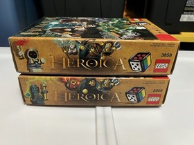 LEGO Games - Heroica - Caverns of Nathuz 3859 & Waldurk Forest 3858 COMPLETE