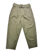 Banana Republic Women s Pleated Green Pants Sz 6 Chino, Office Chic
