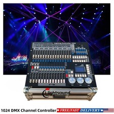 US DMX512 Controller 1024CH led Lighting controller with road case