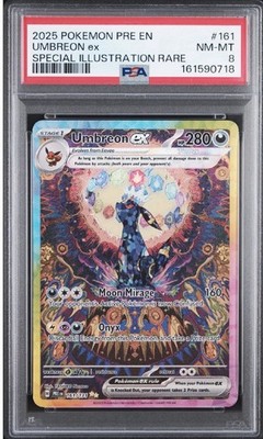 Umbreon ex 161/131 Sv: Prismatic Evolutions Holo for sale online