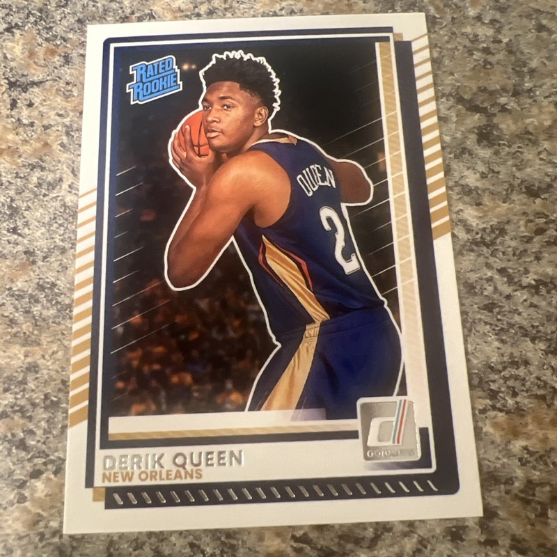 Panini 2025-26 Donruss Basketball Derik Queen Rated Rookie #7 Pelicans UMD