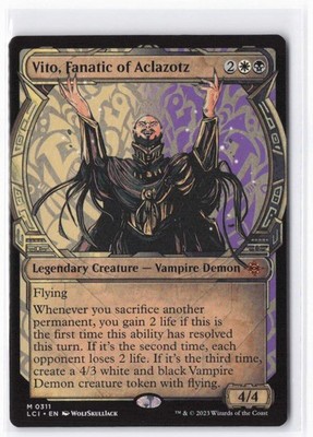 Vito, Fanatic of Aclazotz (Showcase) M MTG The Lost Caverns of Ixalan 311 NM