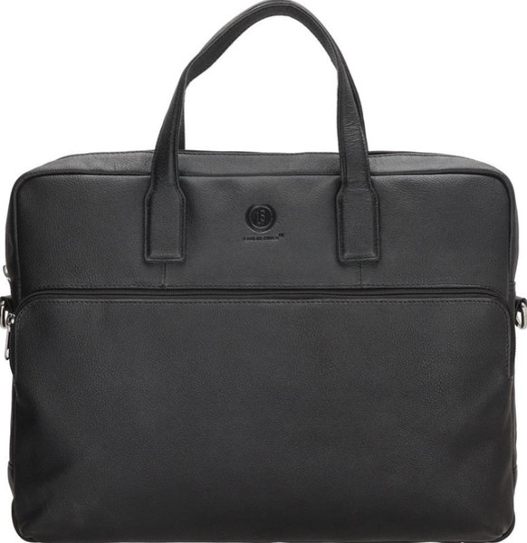 Laptoptasche Leder Echtleder Notebooktasche 15,6 Zoll Schultertasche-image