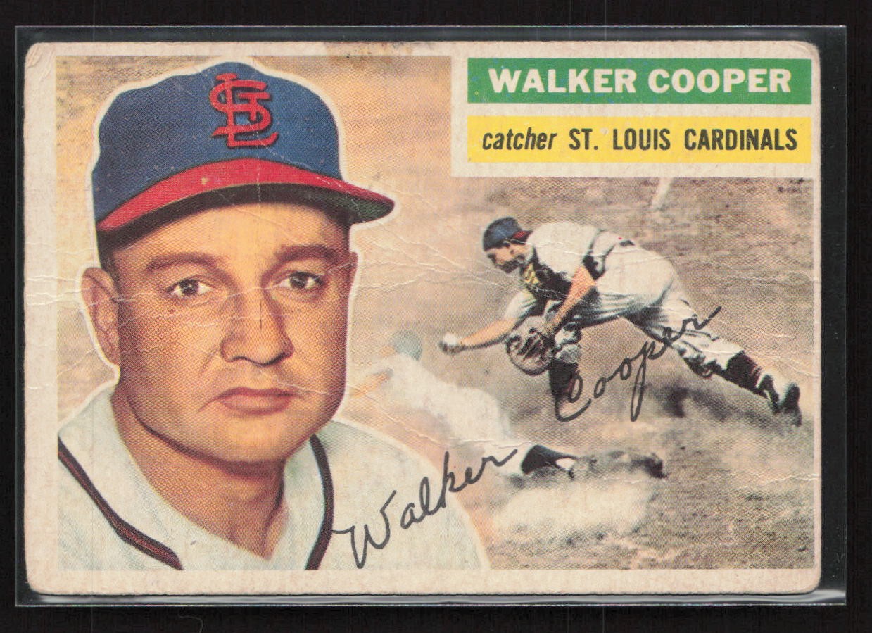 1956 Topps #273 Walker Cooper - VG Set Break!