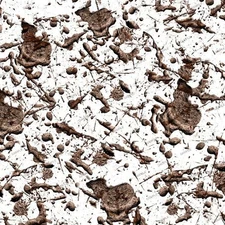 Mud Splatters 23 - 18"x46" Hydrographic Film Hydro Dipping