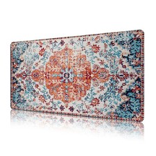 Persian Rug Large Mouse Pad with Stitched Edges,XXL Thick Waterproof Vintage ...