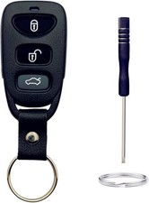 Replacement Key Fob Shell Case for Car Keyless Entry Remote 4 Button, 1 Piece 