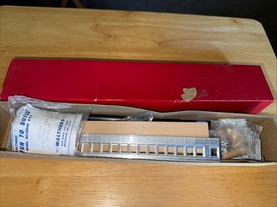 J C Models Silver Sides HO SCALE 60  Observation Passenger Car Kit. NOS