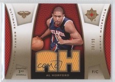 2007-08 Ultimate Collection Rookie Materials Gold 30/99 Al Horford #ULTR-AH 2a8