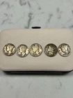 Mercury Silver Dimes Lot of 5 Different Dates
