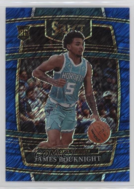 2021-22 Panini Select Concourse Blue Shimmer Prizm James Bouknight #37 10uo