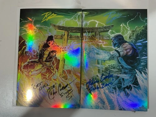 Fame: Ed Boon Man Behind Mortal Kombat Set- Virgin variant Exclusive LMTD 100