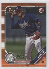 2019 Bowman Prospects Orange 13/25 Derian Cruz #BP-11 9xo