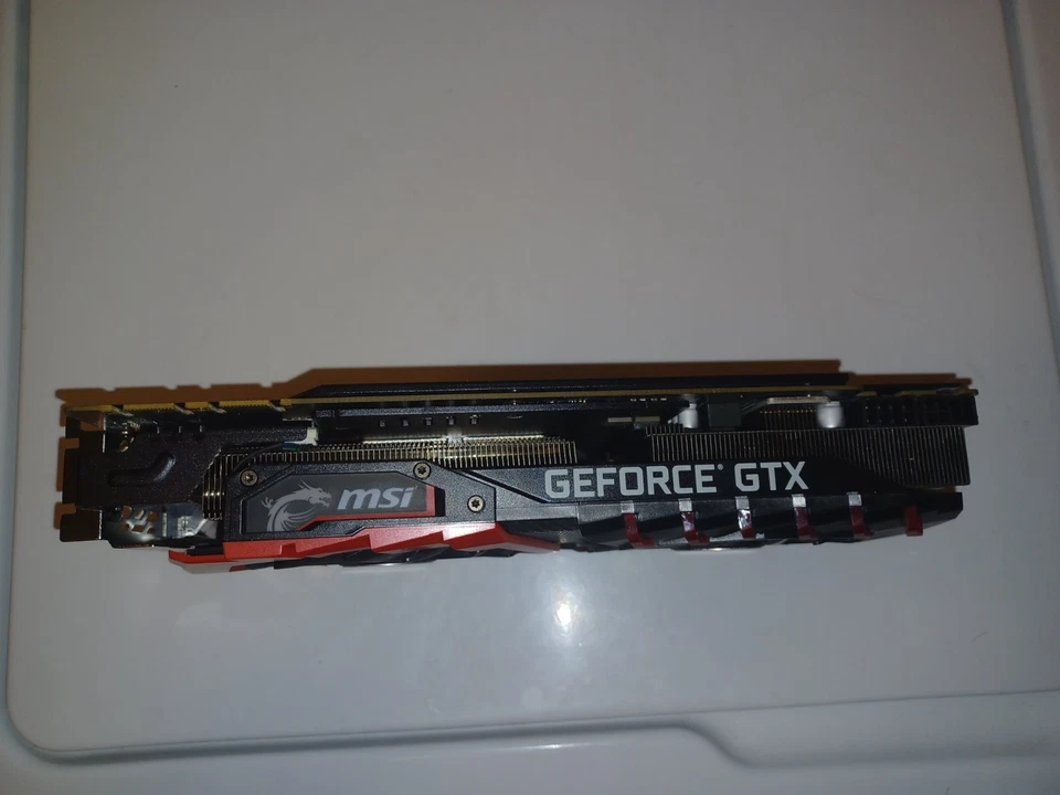 MSI GeForce GTX  1080 Ti Gaming X 11GB Graphics Card with SLI Bridge; read info - Image 2 of 4