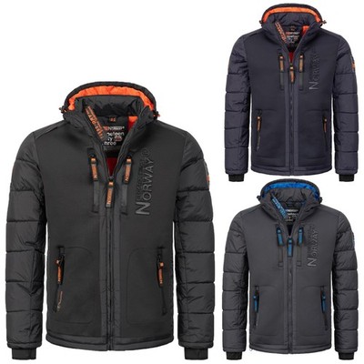 Jacket men's winter winter jacket geographical Norway men's parka H-354 new S-3XL