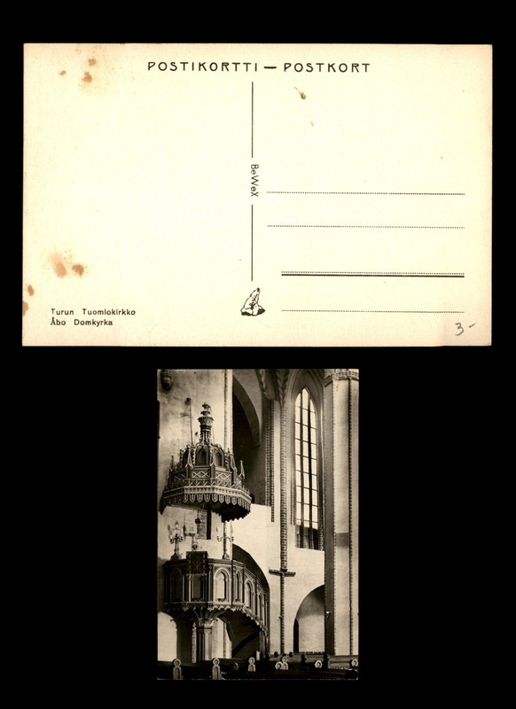 Mayfairstamps Finland Turku cathedral Post Card aaz_90787