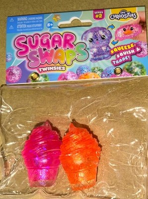Orb Toys Curiosities Sugar Swaps Twinsies Ice Cream Cones Squeeze Squish Stress