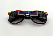 Rainbow Pride Sunglasses   LGBTQ Celebration Eyewear with UV Protection