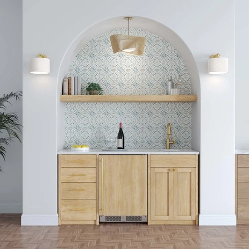 Avallon AWBC242RH 24"W 14 Bottle Capacity and 82 Can Capacity - Stainless Steel - Picture 5 of 12