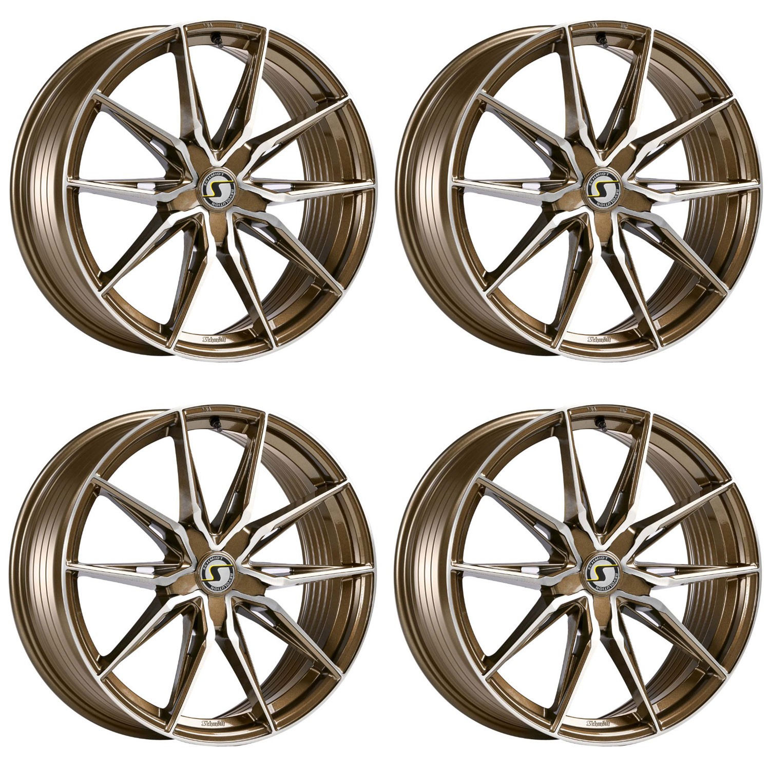 4 Schmidt wheels TwentyOne 8.5Jx20 + 8.5Jx20 5x108 BRON for Peugeot Expert,  Tra