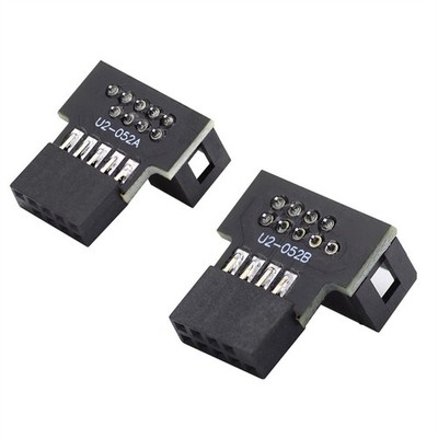 1 Set Down and Up Angled 90 Degree Male to Female, USB 2.3997