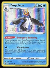 Empoleon 037/172 - Brilliant Stars Pokemon Holo - NM Rare