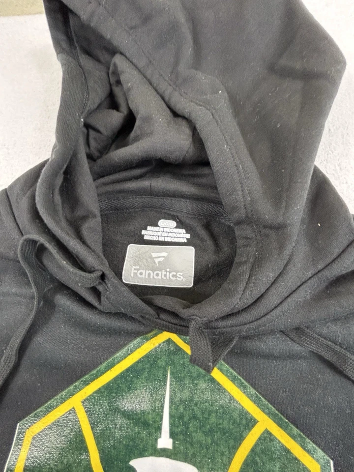 Sudadera con Capucha Negra Seattle Sounders FC Fanatics Marca Talla Lg Mujer Nueva Foto 3 de 4