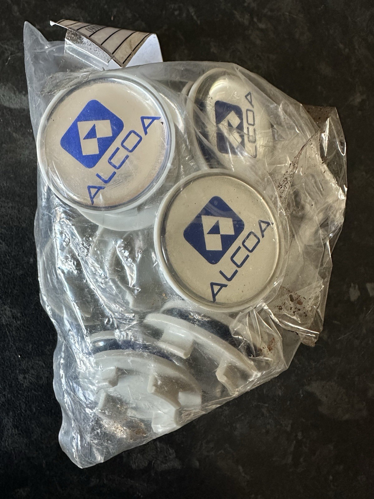 Alcoa Wheels Retro Wheel Nut End Caps