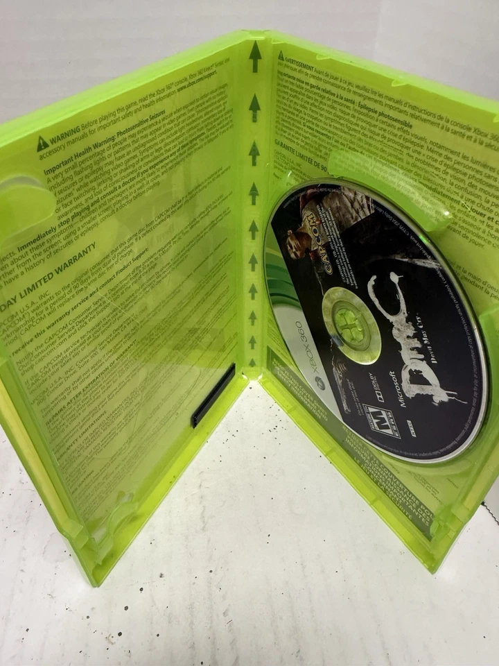 DMC: Devil May Cry Xbox 360, Game Disc and Original Case Included - Image 3 of 3