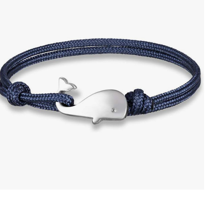 Pulsera de Cuerda con Cierre de Ballena | Hombre Mujer | Estilo Nautico