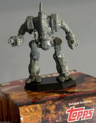 Battletech Caesar Miniature Salvage Box Mercenaries CES-3R Topps New Open Box