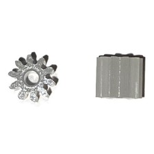 Matchbox Powertrack 2 X 10 tooth new pinions for 1.5mm shaft - superb car spares