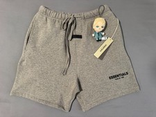 essentials dark oatmeal shorts