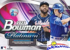 2023 Bowman Platinum Baseball EXCLUSIVE Sealed Blaster Box-4 ICE FOIL PARALLELS!
