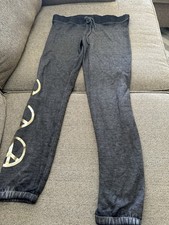 Justice Active NWT Skinny Cuff Size 10 Joggers Girls Pants Gray Heathered NWT