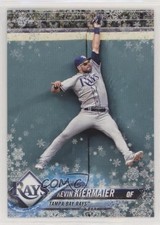2018 Topps Holiday WalMart Mega Box Metallic Snowflake Kevin Kiermaier u6m