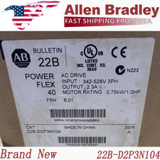 New Factory Sealed AB22B-D2P3N104 22BD2P3N104 PowerFlex 40 AC Drive