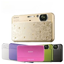 Sony Cyber Shot DSC-T99 CCD Digital Camera Gold/Silver/Purple/Black/Pink/Green 