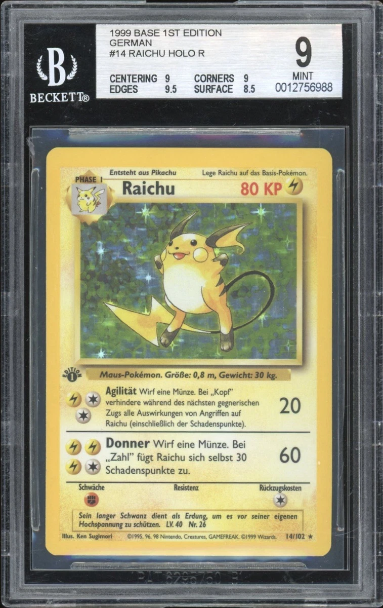 Pokmon TCG Grade 9 German Individual Collectible Card Games for sale | eBay