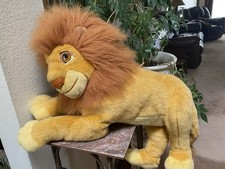 Vintage Mattel Lion King Simba Plush Large Stuffed Animal Jumbo 30"