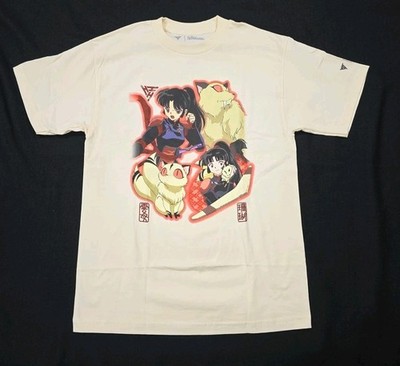 Hypland Inuyasha Sango Kiara Men's Cream or Pale Yellow T-Shirt - Medium - NWOT 