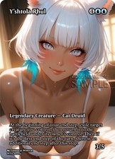 MTG - Y'shtola Rhul - Fanart Borderless Style - EDH / Playtest