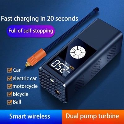 Wireless Car Inflatable High-Power Portable Digital Display Multi-function