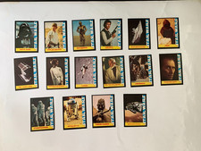 1977 Star Wars Vintage Wonder Bread Complete 16 Trading Card Set Near Mint