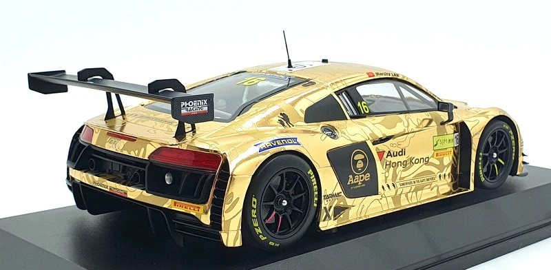 Minichamps escala 1/18 155 161185 - Audi R8 LMS M.Lee FIA GT Cup 2016 - dorado Foto 2 de 4