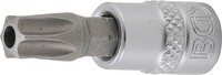 "Bgs BIT-EINSATZ, Innenvierkant 6,3MM (1/4\"), T-PROFIL (FÜR Torx) Mit Bohrung T45"