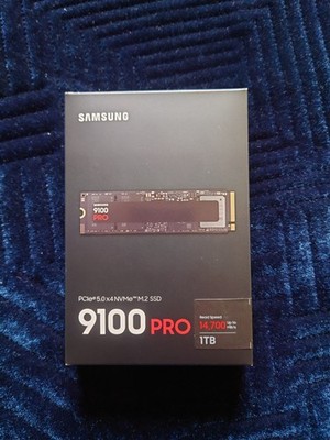 NEU Samsung 9100 Pro SSD 1TB VERSIEGELT IN BOX MZ-VAP1T0BW
