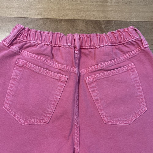 NWOT GapKids Girls Hot Pink Girlfriend High Rise Jean Shorts, Size 14 - Picture 6 of 6